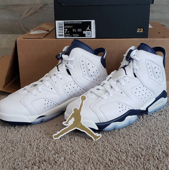 Jordan 6 Midnight Navy size 7M/8.5W - Picture 4 of 6